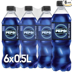 6 x 0,5l Pepsi Electric Blue Zero Zucker für 4,46€