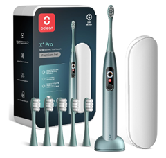 Oclean Elektrische Zahnbürste X Series Pro Travel Set inkl. 6 Bürstenköpfe für 49,79€ (statt 79,90€)