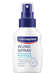 Hansaplast Wundspray (50 ml), zur antiseptischen Wundreinigung für 2,74€ (Vergleich: 4,45€)