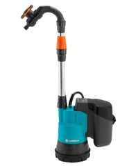 Gardena Akku-Regenfasspumpe inkl. Akku + Ladegerät für 98,94€ (Vergleich: 136€)