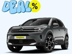 Citroën C5 Aircross für 146€/Monat (5.000km/Jahr, 24 Monate Laufzeit, LF = 0,55) – 10.000km/Jahr = 172€/Monat