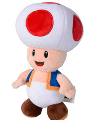 Simba Super Mario Toad Plüsch 20cm für 7,99€ (Vergleich: 19,99€)