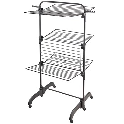 Turmwäschetrockner Leifheit Comfort Tower 420 Black für 40,94€ (Vergleich: 53,98€)