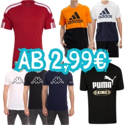 Outlet46: Über 300 verschiedene T-Shirts ab nur 2,99€ je Stück