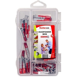 Fischer DuoPower Dübelbox mit 85 Teilen für 9,79€ (VG: 15,60€)