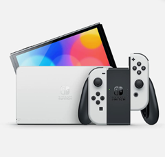 Nintendo Switch (OLED-Modell) weiß für 278,91€ (Vergleich: 310,94€)