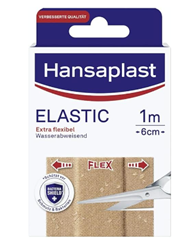 Hansaplast Elastic Pflaster (1 m x 6 cm) für 1,79€ (statt 2,45€)