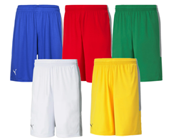 PUMA Basketball Game Herren Shorts mit Mesh-Einsätzen für je 7,99€ zzgl. eventuell Versand