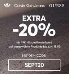 eSchuhe: 20% Extra Rabatt auf ausgewählte Schuhe (ab 49€ MBW)