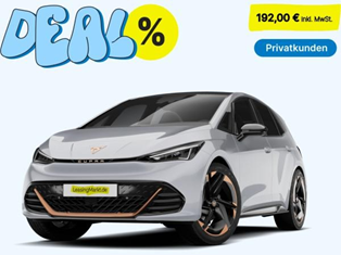 Cupra Born (231PS) Elektro Neuwagen für 192€/Monat (10.000km/Jahr, 24 Monate Laufzeit, LF = 0,58)