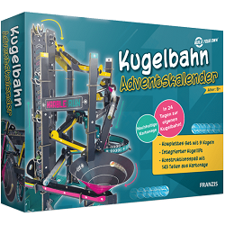 Franzis Kugelbahn Adventskalender für 14,20€ (Vergleich: 19,95€)