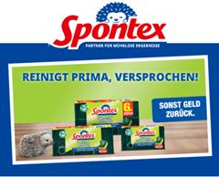 Spontex Topfreiniger Dank Erstattung kostenlos testen