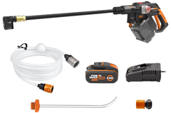 WORX WG633E Hydroshot Akku-Hochdruckreiniger 20V – 56 Bar Max. Druck für 152,15€ (Vergleich: 173,19€)