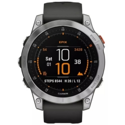 Garmin EPIX Smartwatch aus Edelstahl für 424,99€ (VG: 498,90€)
