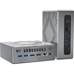 NiPoGi CK 10 Mini PC (Intel i5 12450H 8C +12T bis 4,4GHz, 32GB Dual Channel RAM, 512 GB SSD HDMI, WiFi 6, BT 5.2) für 321,48€