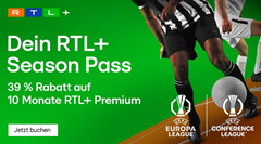 10 Monate RTL+ Premium Season Pass (Euro League, usw.) für 54,99€ anstatt 89,90€
