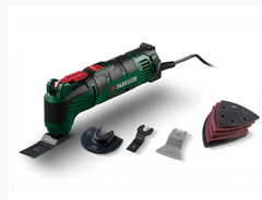 [Lidl Plus] PARKSIDE® Multifunktionswerkzeug »PMFW 310 G4« für 25,94€ (statt 38,94€)