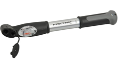 FISCHER Mini-Luftpumpe für alle Ventile (AV, DV, SV) mit Manometer für 9,18€ (Vergleich: 13,49€)