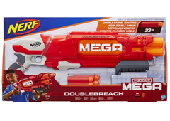 Hasbro Nerf MEGA Doublebreach Spielzeugblaster für 16,83€ (Vergleich: 33,06€)