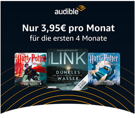 4 Monate Audible für 3,95€/Monat