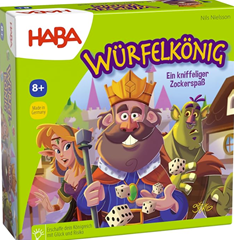 HABA 303485 – Würfelkönig, kniffeliges Zockerspiel für 2-5 Spieler ab 8 Jahren für 9,99€