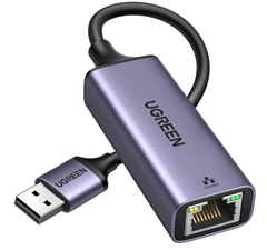 UGREEN USB 3.0 LAN Adapter (USB-A 3.0 auf RJ45 mit 1.000 Mbps) für 10,99€