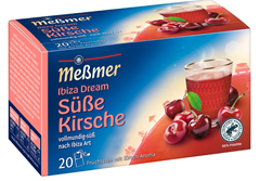 Meßmer Ibiza Dream Süße Kirsche 20 Teebeutel für 1,33€ (Vergleich: 2,39€)