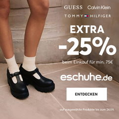 eschuhe.de: 25% Rabatt auf ausgewählte Artikel (ab 79€ Bestellwert)
