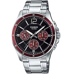 Herren Armbanduhr Casio MTP-1374D-5A-OS für 62,47€ (Vergleich: 76,98€)