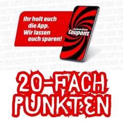 [endet morgen] MediaMarkt: 20-FACH Punkten in der App