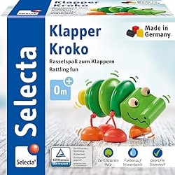 Selecta Klapper-Kroko Greifspielzeug (61044) für 6,45€ (Vergleich: 14,14€)