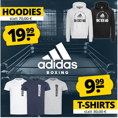SportSpar: adidas BOXING Sale mit Artikeln ab 9,99€ zzgl. eventuell Versand