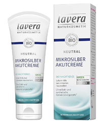 lavera Neutral Akutcreme mit Mikrosilber (75ml) für 5,46€ (Vergleich: 14,43€)