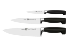3-teiliges Messer-Set Zwilling Vier Sterne für 67,49€ (Vergleich: 84,95€)
