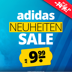 SportSpar: adidas Neuheiten Sale mit Preisen ab 9,99€