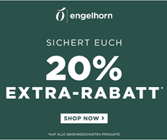 Engelhorn: 20% Extra Rabatt auf Strick, Sweat & leichte Jacken