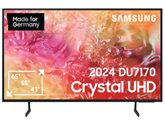 SAMSUNG GU50DU7170U LED TV (Flat, 50 Zoll / 125 cm, UHD 4K, SMART TV, Tizen) für 479€ (Vergleich: 548€)