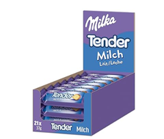 Milka Tender Milch (21 x 37g) Biskuit-Rolle für 10,88€ (Vergleich: 14,49€)