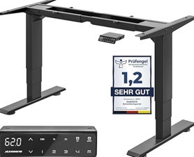 MAIDeSITe höhenverstellbarer elektrischer Schreibtisch (nur Tischgestell) T2 Pro Plus für 279,99€
