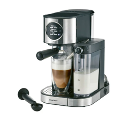 [Lidl Plus] SILVERCREST KITCHEN TOOLS Espressomaschine mit Milchaufschäumer »SEMM 1470 A2« ab 89€ (statt 144,95€)