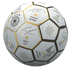 DFB Deutschland Unterschriften Mini Ball (Gr. 1) für 9,94€ (statt 17,94€)