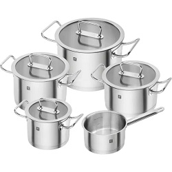5-teiliges Kochtopf-Set Zwilling Pro mit Glasdeckeln für 156,75€ (Vergleich: 209€)