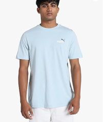 PUMA Unisex ESS+ 2 Col Small Logo Tee T-Shirt für 9,95€ (Vergleich: 16,95€)