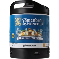 6 Liter Fass Löwenbräu Oktoberfestbier, Perfect Draft für 16,99€ zzgl. Pfand (VG: 23,48€)