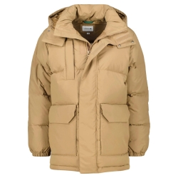 Lacoste Daunenjacke in Camel – wasserabweisend für 243,41€ (VG: 404,95€)