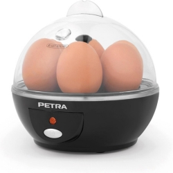Petra Elektrischer Eierkocher, 430w, 3 Siedestufen (weich/mittel/hart) für 9,74€ (VG: 18,52€)