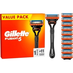 Gilette Fusion 5 Nassrasierer inkl. 11 Ersatzklingen für 27,19€ (VG: 38,94€)