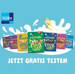 Kölln Cereals Dank Erstattung kostenlos testen
