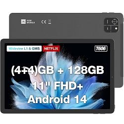 11 Zoll Android Tablet AGM PAD T1 (8GB RAM, Octa-Core T606, 7000mAh Akku) für 99,83€ (Vergleich: 129,99€)