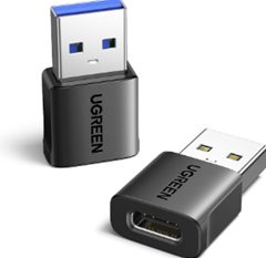 UGREEN USB C auf USB Adapter (2 Stück),10Gbps USB A auf USB C Adapter für 6,39€